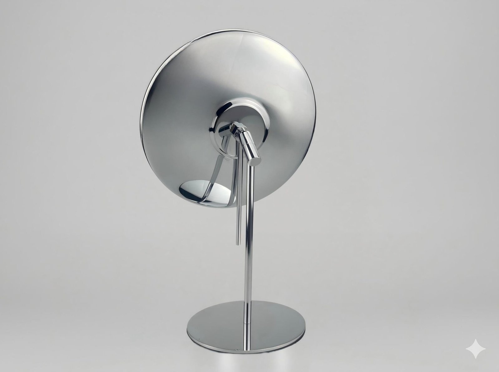 NISSIYA GLIDE-S Round Tabletop Makeup Mirror