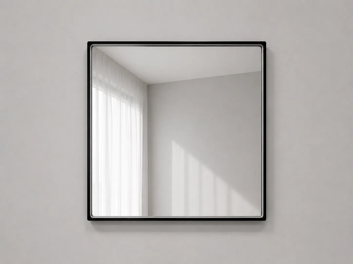 HaloFrame™ Square LED Bathroom Mirror