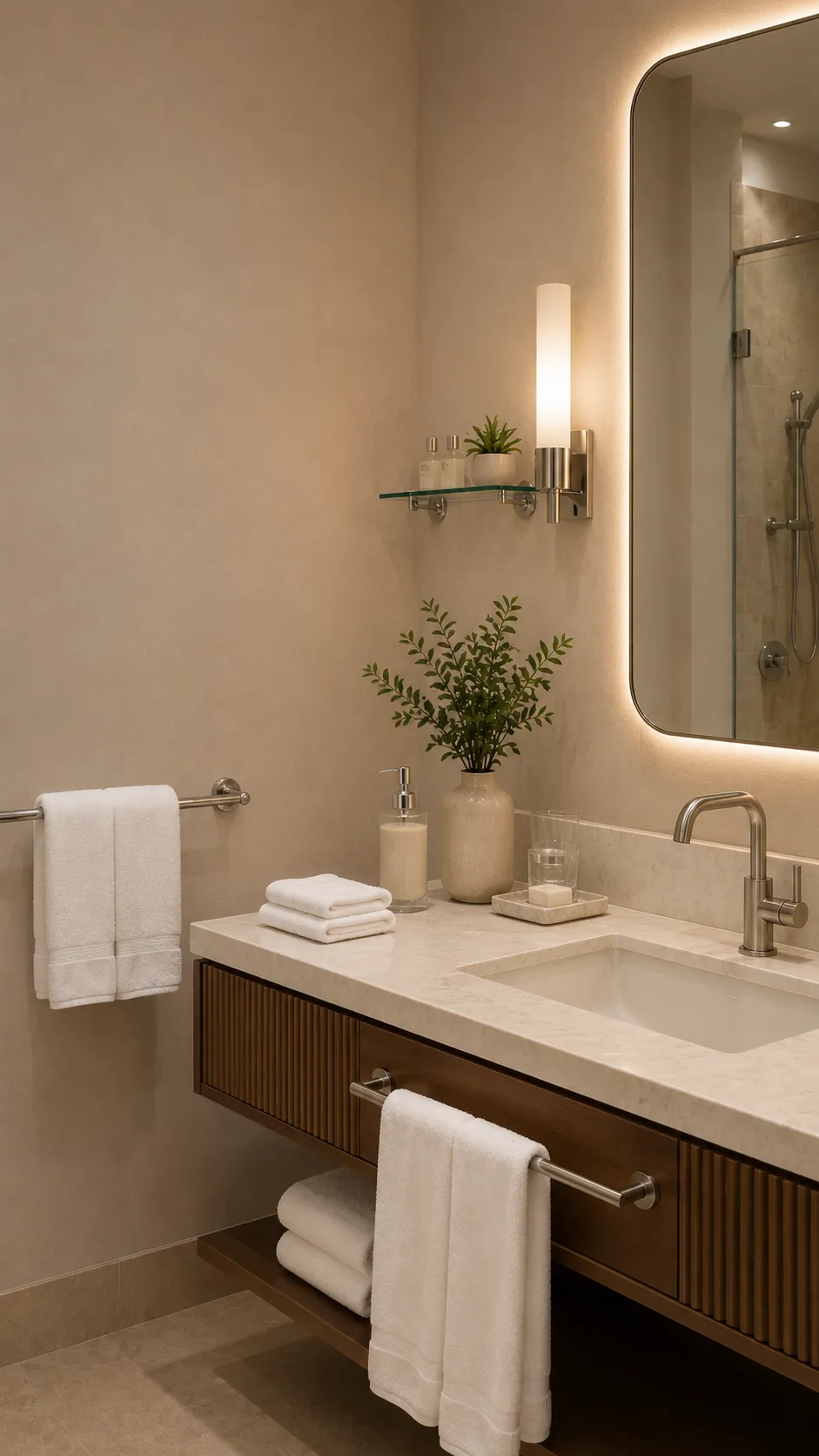Stainless steel bathroom accessories for hotel and commercial bathroom projects
